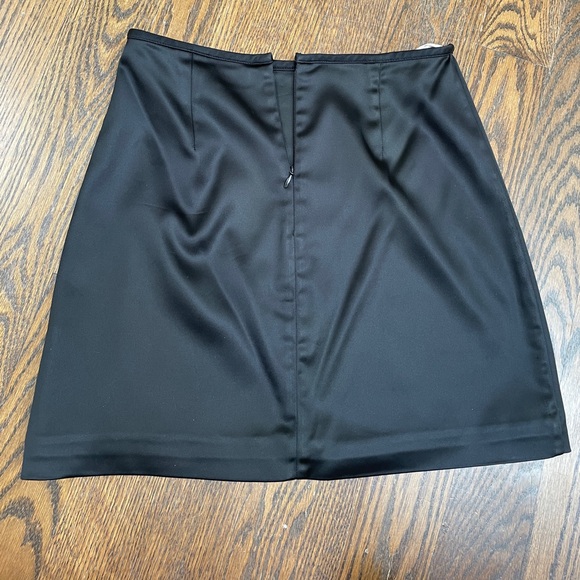 Black Wilfred Tavern satin mini skirt - Picture 9 of 14